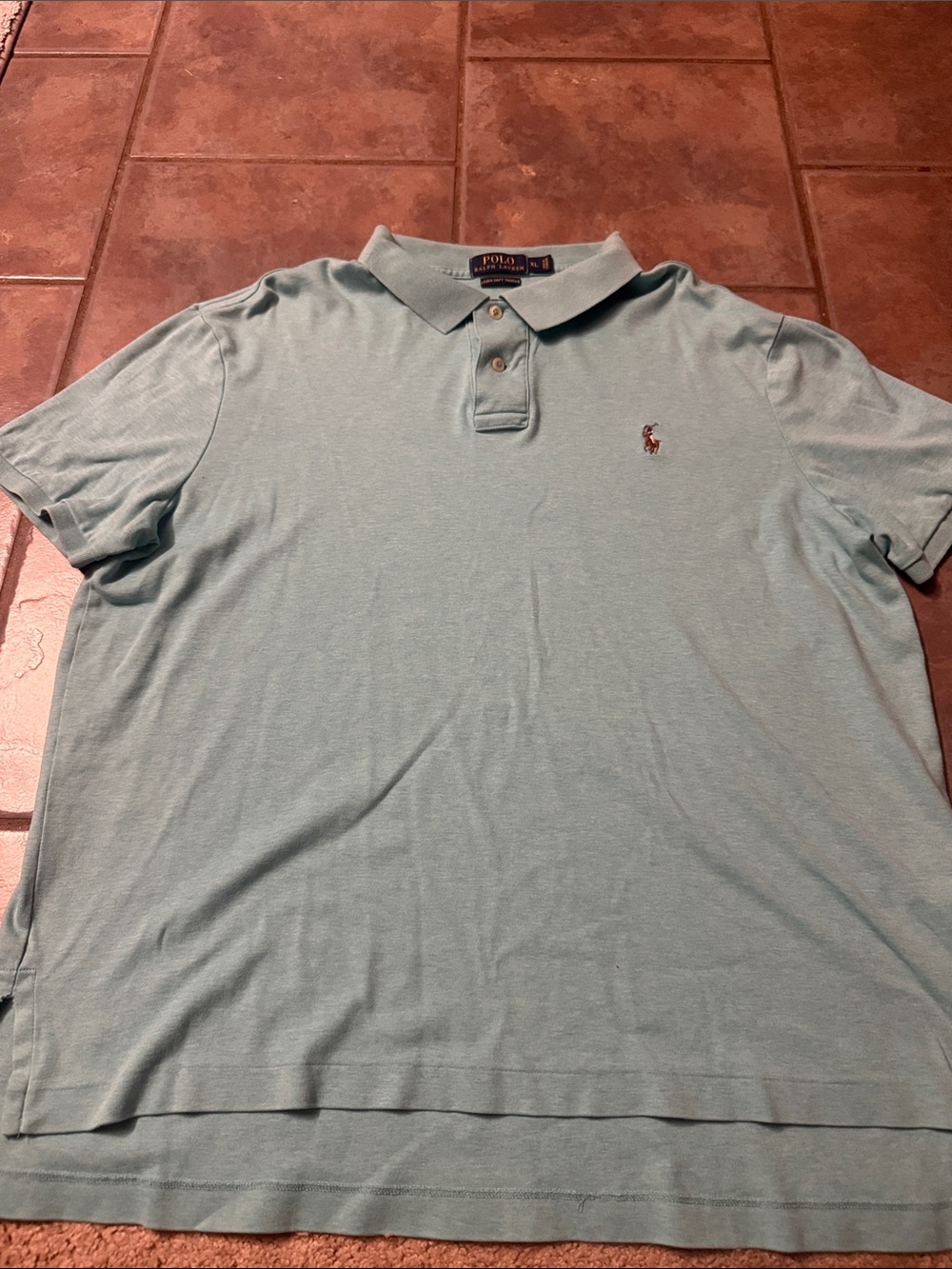 Polo by Ralph Lauren Mint Green Short-Sleeve Polo
